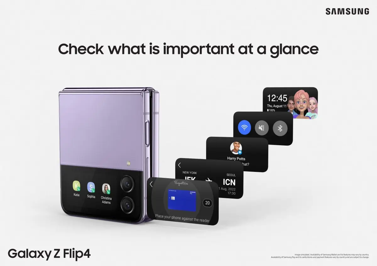 Samsung Galaxy Z Flip4 6 Samsung Galaxy Z Flip4 - Image 6