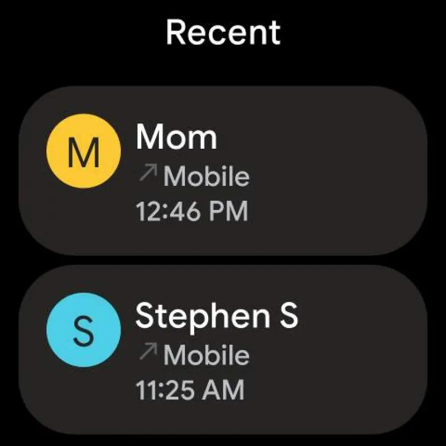 Google Pixel Watch 12 Android phone app