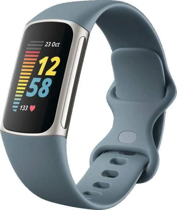 Fitbit Charge 5 5 Fitbit Charge 5 Steel Blue/Platinum