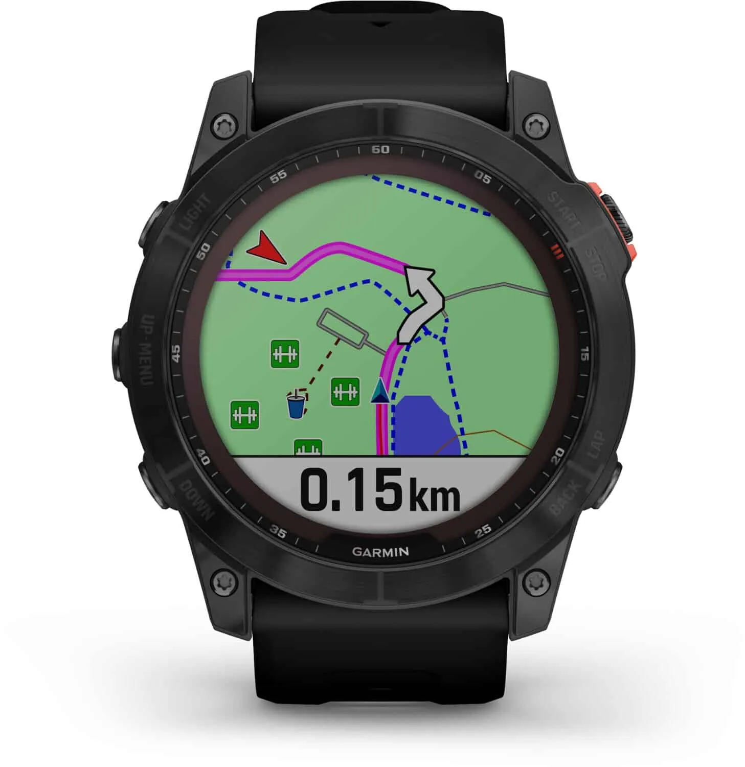 Garmin Fenix 7 2 Garmin fēnix® 7 Solar Slate Gray with Black Band