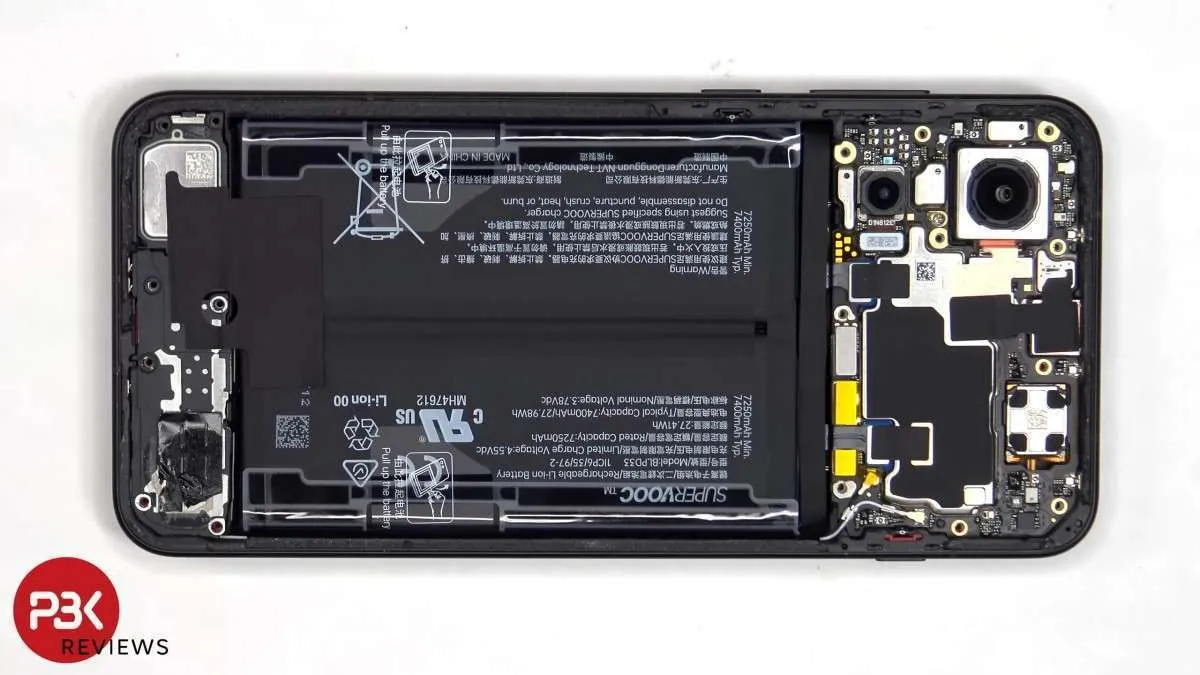 OnePlus 15R 16 OnePlus 15r Teardown