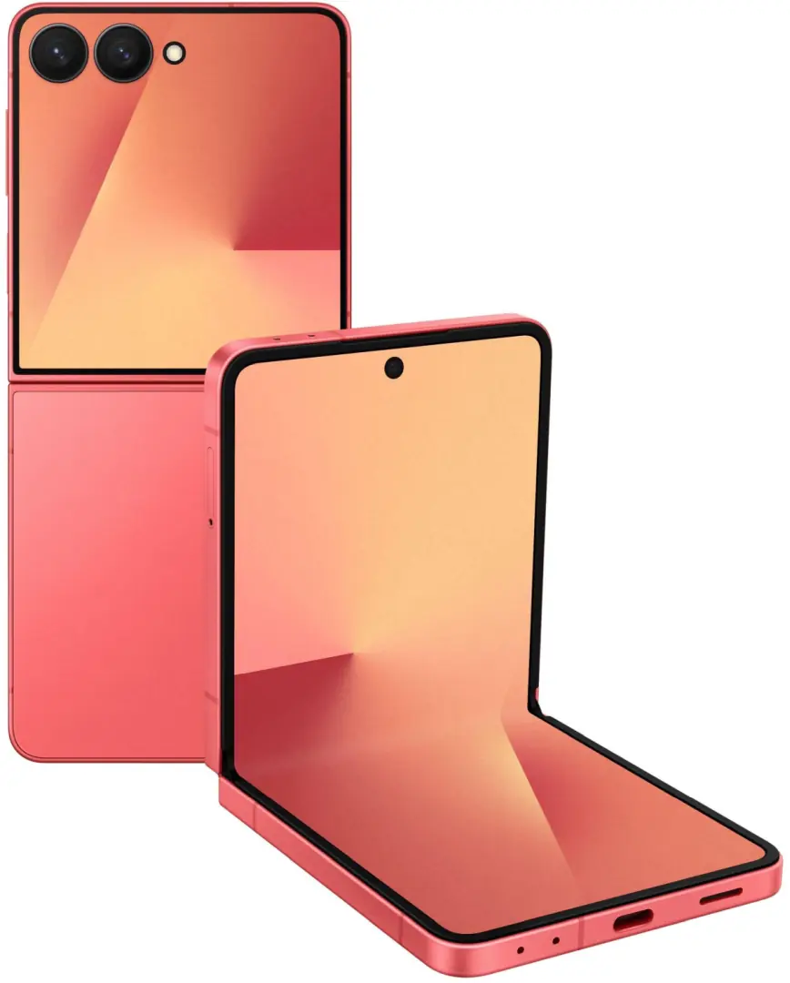 Samsung Galaxy Z Flip7 6 Samsung Galaxy Z Flip7 coral red