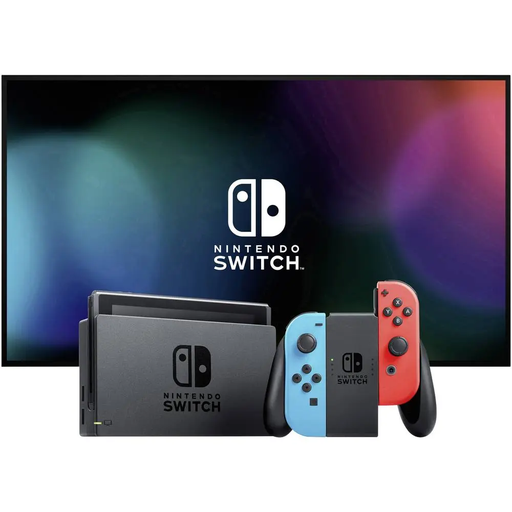 Nintendo Switch 5 Nintendo Switch grey/neon blue/neon red V2